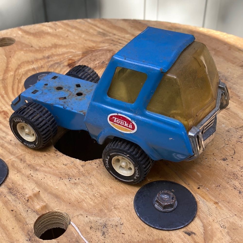 Vintage Blue Tonka Truck